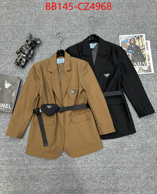 Clothing-Prada website to buy replica ID: CZ4968 $: 145USD