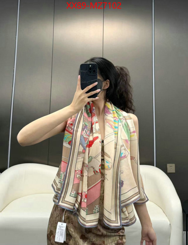 Scarf-Hermes buy high-quality fake ID: MZ7102 $: 89USD