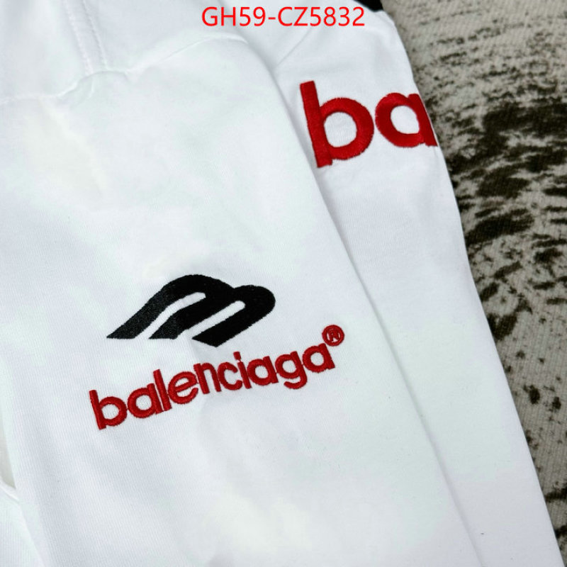 Clothing-Balenciaga luxury ID: CZ5832 $: 59USD