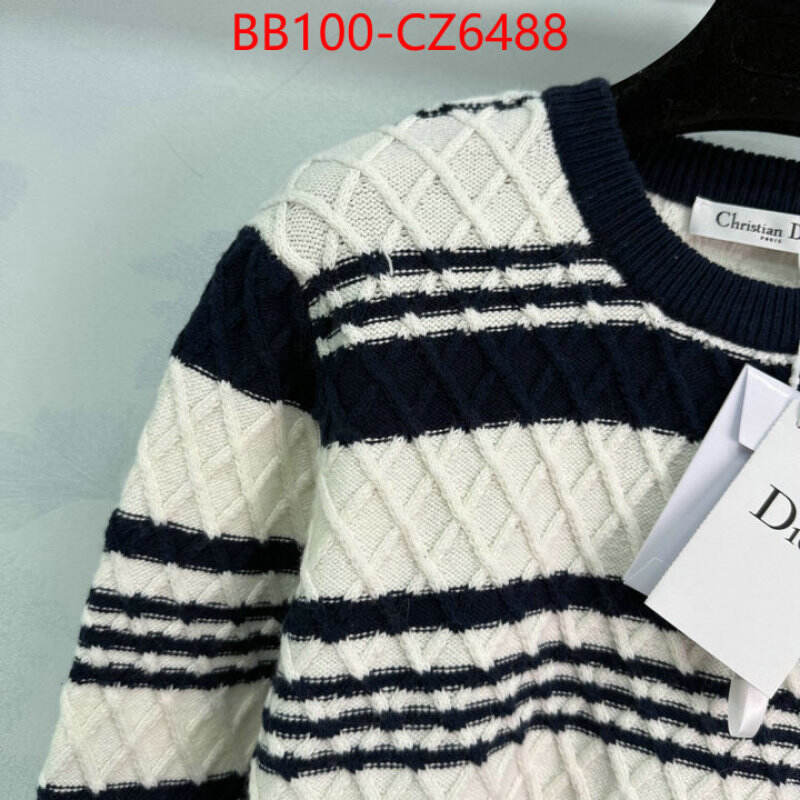 Clothing-Dior top designer replica ID: CZ6488 $: 100USD