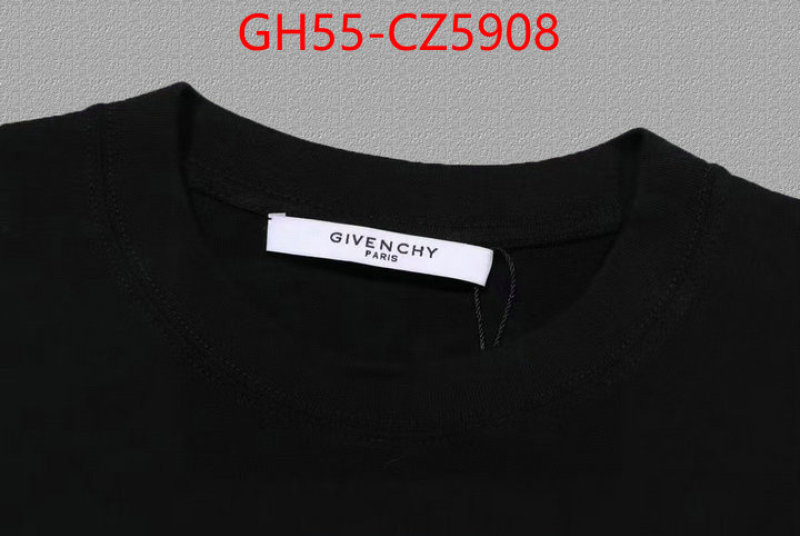 Clothing-Givenchy shop the best high quality ID: CZ5908 $: 55USD