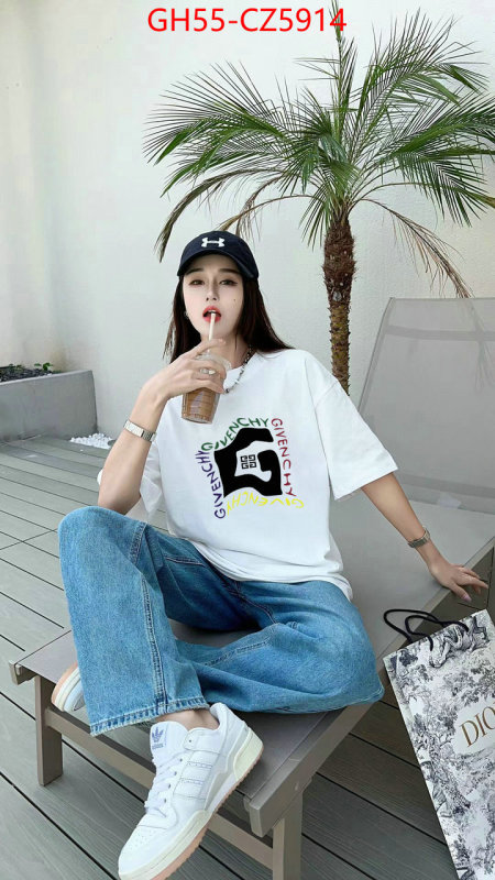 Clothing-Givenchy what best designer replicas ID: CZ5914 $: 55USD