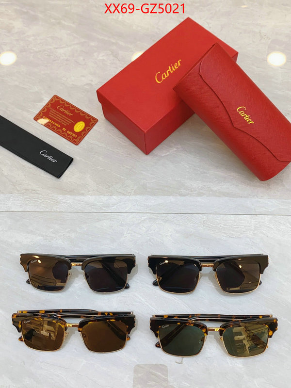 Glasses-Cartier fake high quality ID: GZ5021 $: 69USD