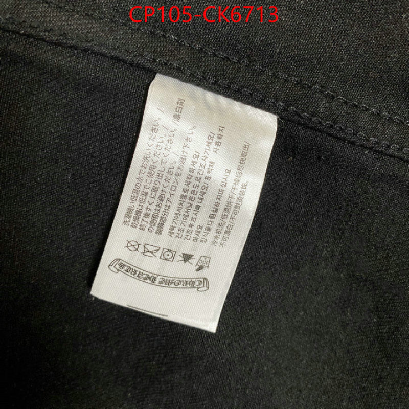Clothing-Chrome Hearts from china ID: CK6713 $: 105USD