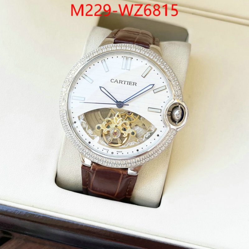 Watch(TOP)-Cartier best replica ID: WZ6815 $: 229USD
