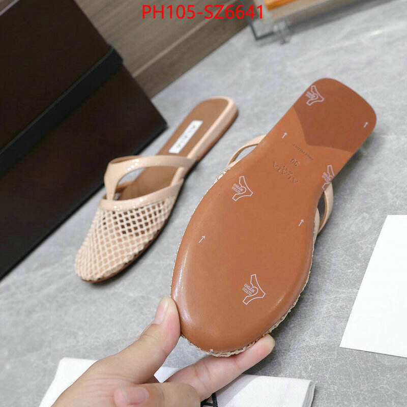 Women Shoes-ALAIA aaaaa+ quality replica ID: SZ6641 $: 105USD