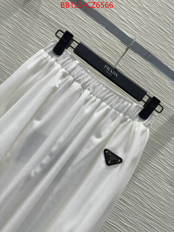 Clothing-Prada where can i find ID: CZ6566 $: 125USD