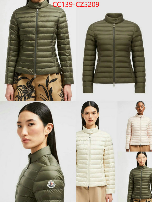 Down jacket Women-Moncler buy luxury 2024 ID: CZ5209 $: 139USD