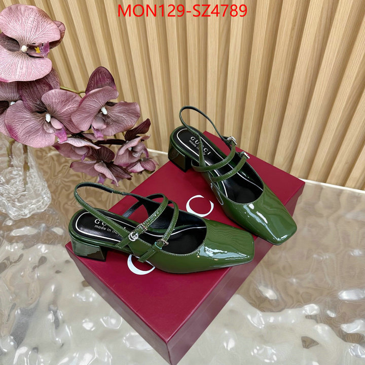 Women Shoes-Gucci top quality designer replica ID: SZ4789 $: 129USD