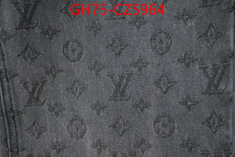 Clothing-LV luxury cheap replica ID: CZ5964 $: 75USD