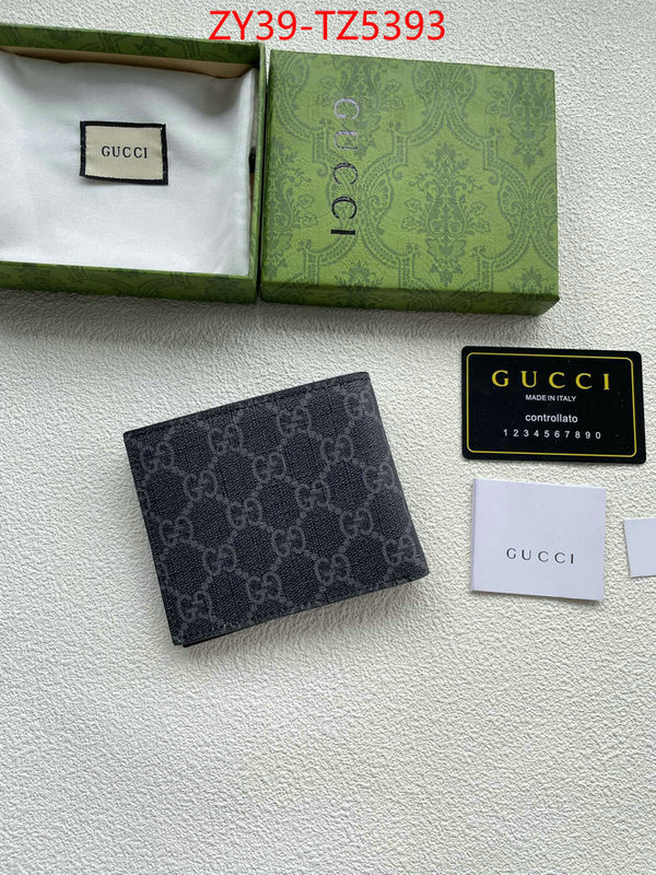 Gucci Bags(4A)-Wallet- replica ID: TZ5393 $: 39USD,