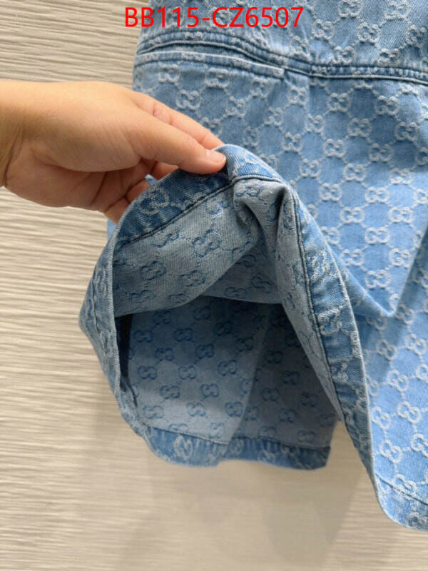 Clothing-Gucci luxury ID: CZ6507 $: 115USD