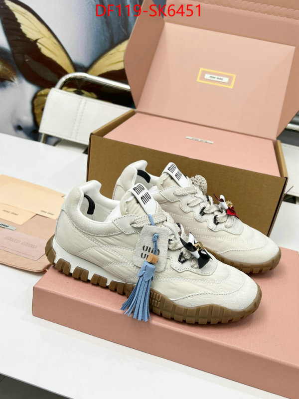 Women Shoes-Miu Miu quality replica ID: SK6451 $: 119USD