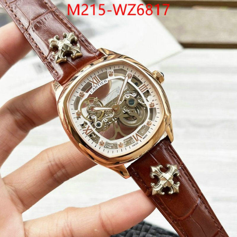 Watch(TOP)-Cartier what is aaaaa quality ID: WZ6817 $: 215USD