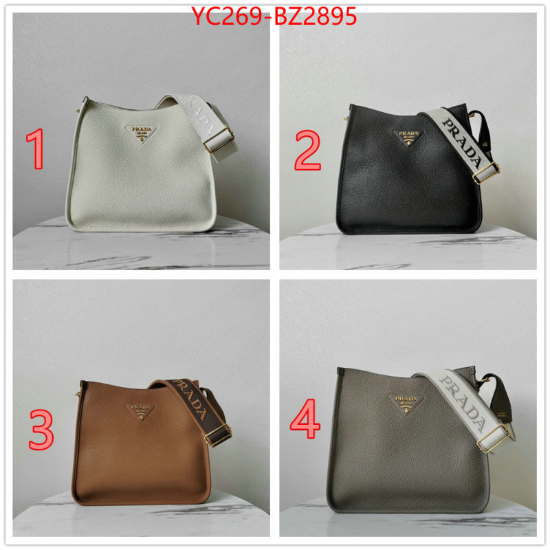Prada Bags(TOP)-Crossbody- practical and versatile replica designer ID: BZ2895 $: 269USD,
