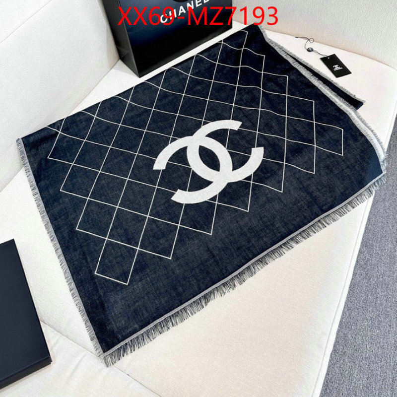 Scarf-Chanel buy aaaaa cheap ID: MZ7193 $: 69USD