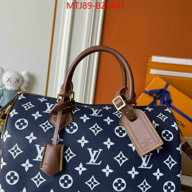 LV Bags(4A)-Speedy- fake high quality ID: BZ6401 $: 89USD,