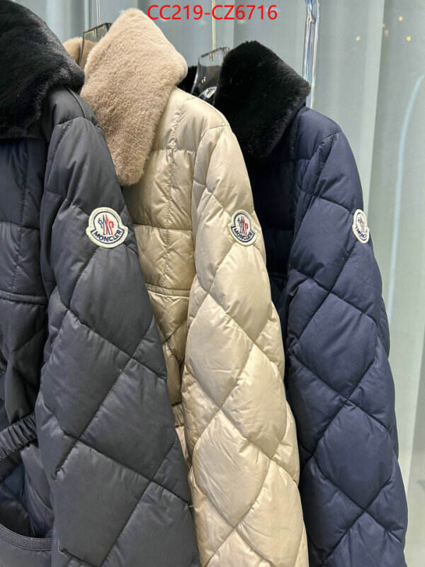 Down jacket Women-Moncler how to buy replcia ID: CZ6716 $: 219USD