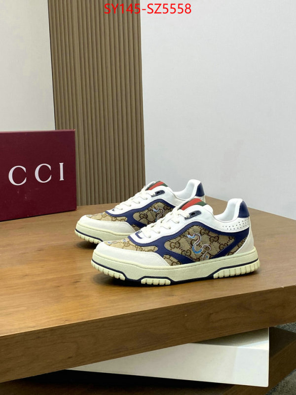 Men Shoes-Gucci what is a 1:1 replica ID: SZ5558 $: 145USD