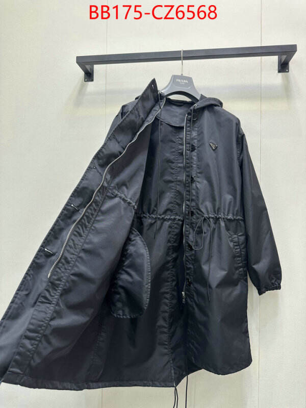 Clothing-Prada how quality ID: CZ6568 $: 175USD