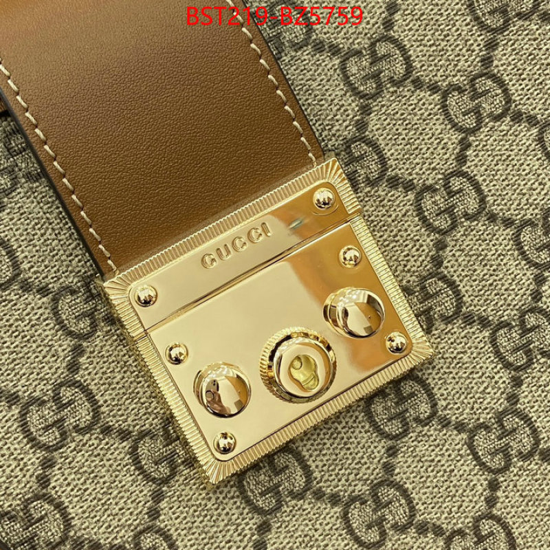 Gucci Bags(TOP)-Padlock- first copy ID: BZ5759 $: 219USD,