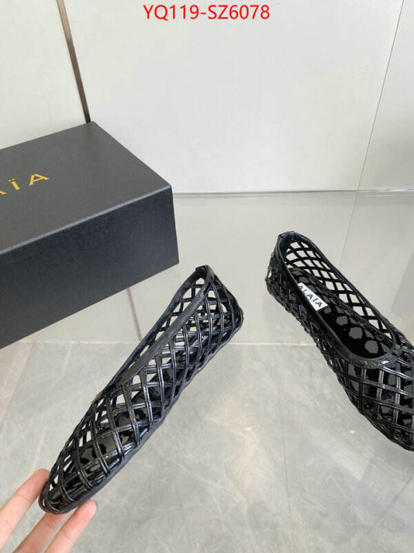Women Shoes-ALAIA cheap high quality replica ID: SZ6078 $: 119USD