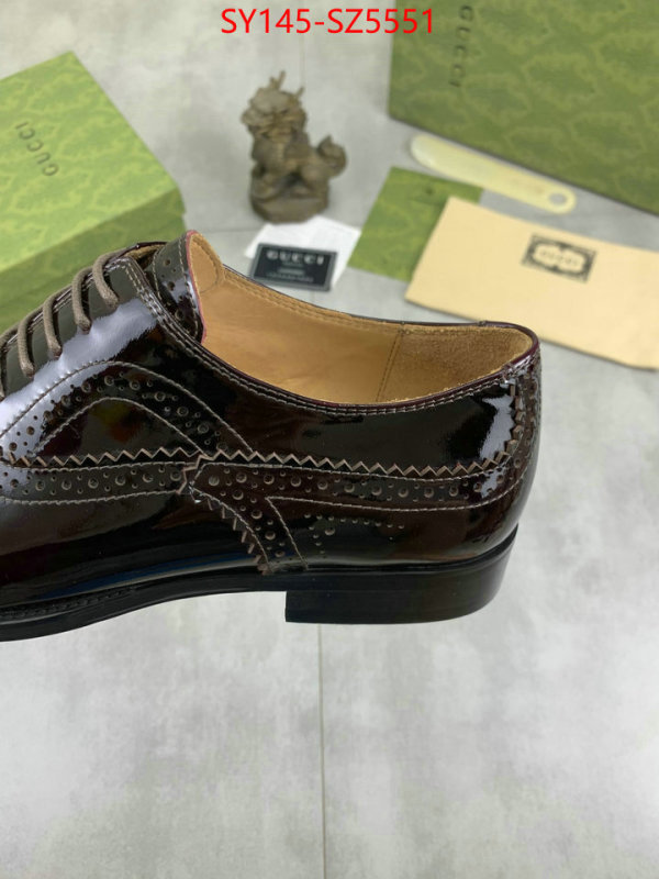 Men Shoes-Gucci best wholesale replica ID: SZ5551 $: 145USD