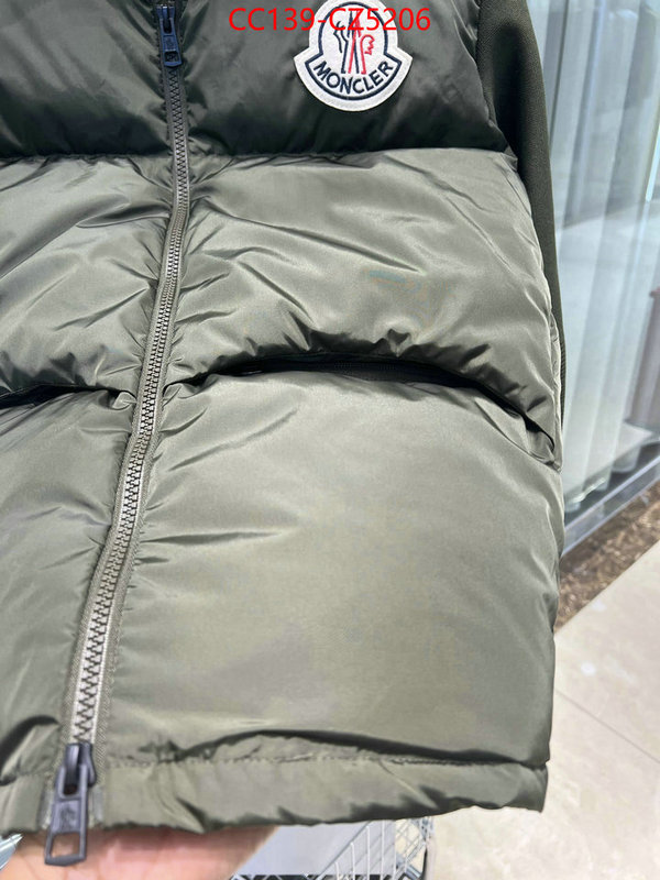 Down jacket Men-Moncler high quality happy copy ID: CZ5206 $: 139USD