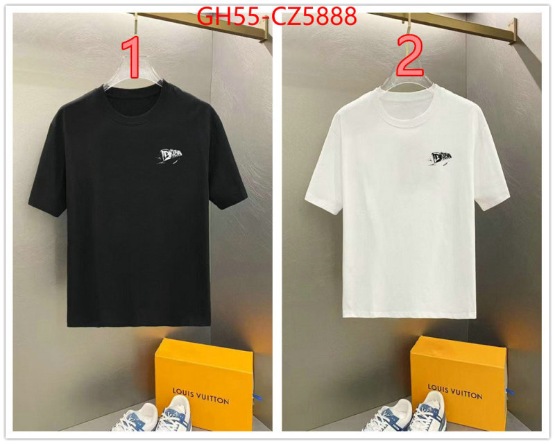 Clothing-Dior aaaaa replica designer ID: CZ5888 $: 55USD