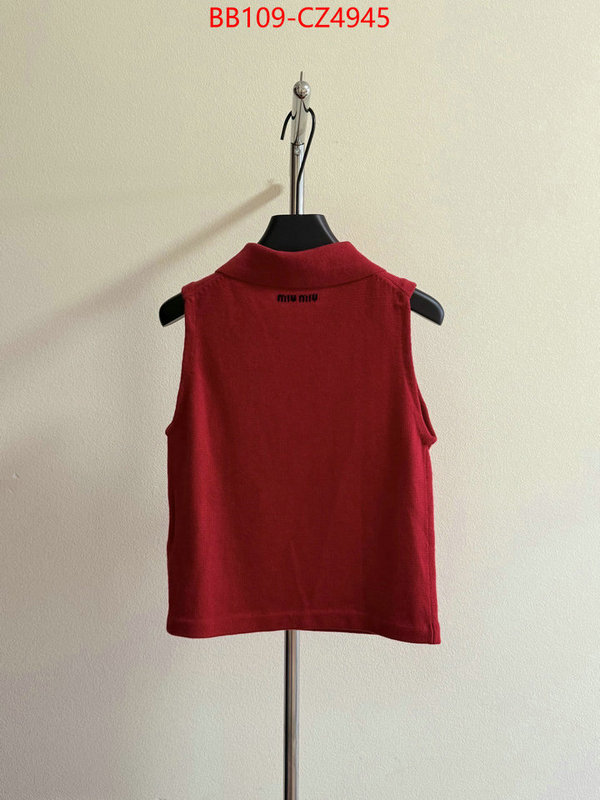 Clothing-MIU MIU what is aaaaa quality ID: CZ4945 $: 109USD