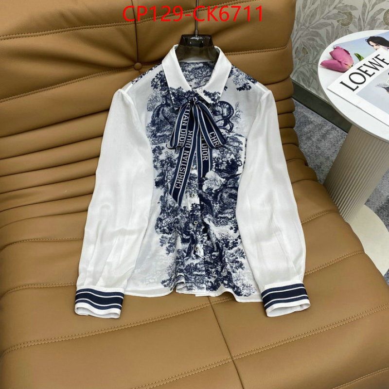 Clothing-Dior top grade ID: CK6711 $: 129USD