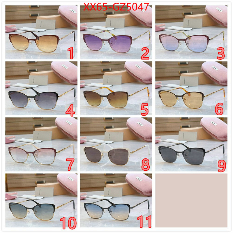 Glasses-Miu Miu find replica ID: GZ5047 $: 65USD
