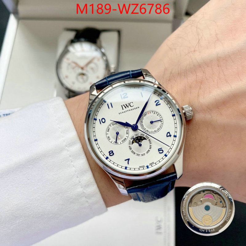 Watch(4A)-IWC fake ID: WZ6786 $: 189USD