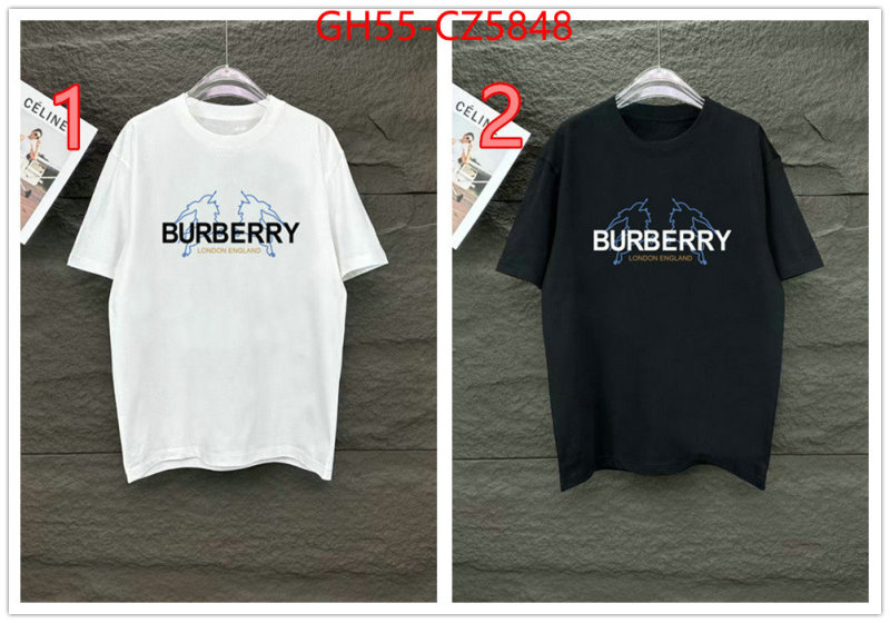 Clothing-Burberry where to buy high quality ID: CZ5848 $: 55USD