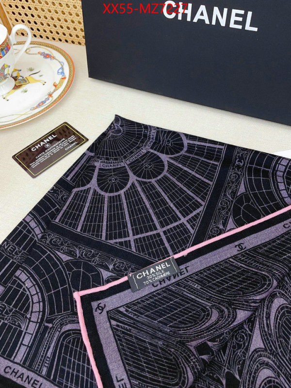 Scarf-Chanel where to buy high quality ID: MZ7227 $: 55USD