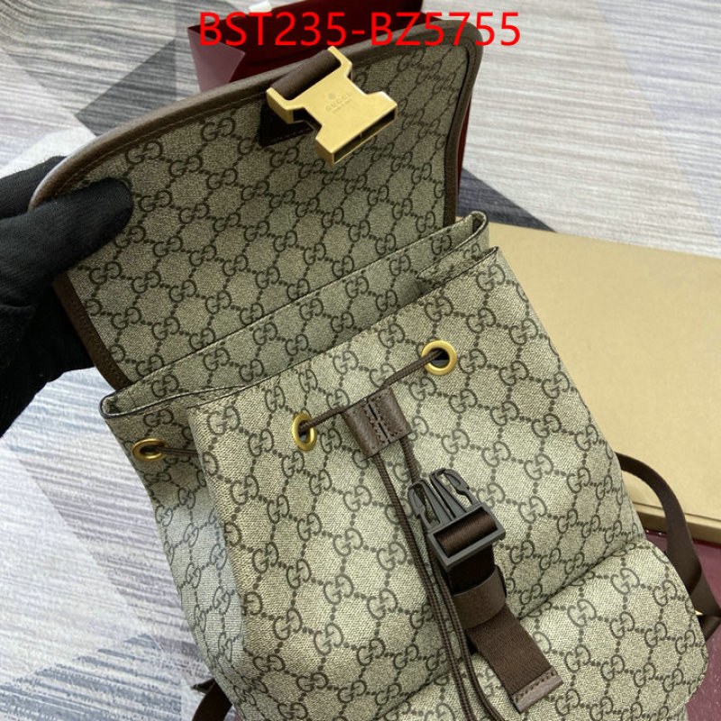 Gucci Bags(TOP)-Backpack- fashion designer ID: BZ5755 $: 235USD,