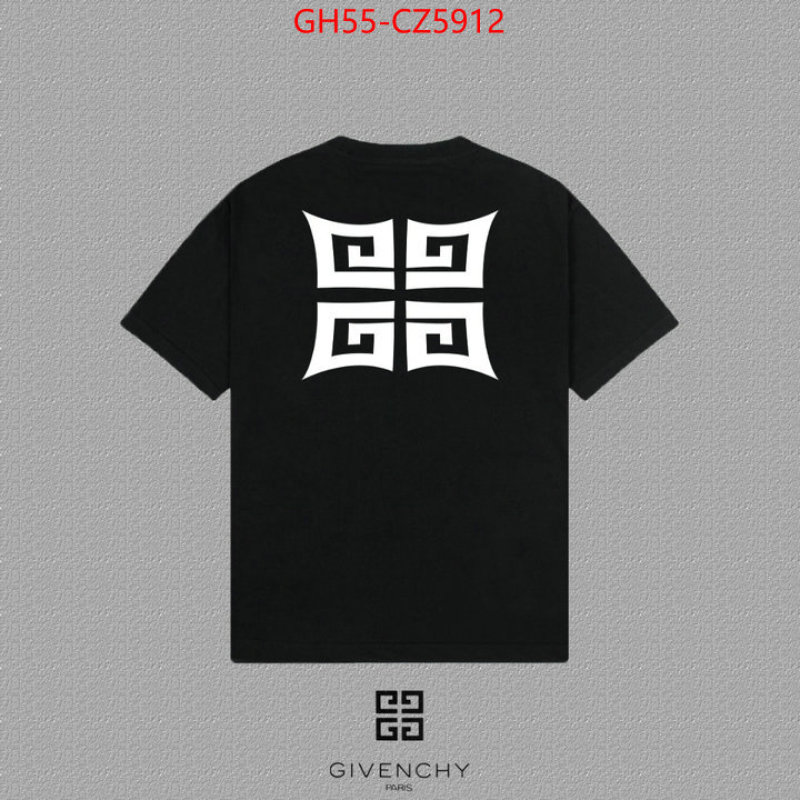 Clothing-Givenchy we provide top cheap aaaaa ID: CZ5912 $: 55USD