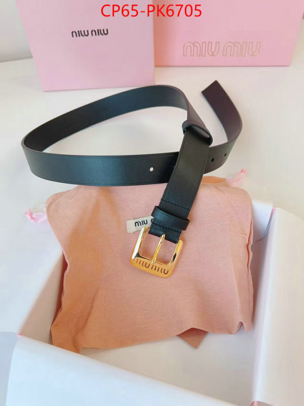 Belts-MIU MIU where can i buy the best quality ID: PK6705 $: 65USD