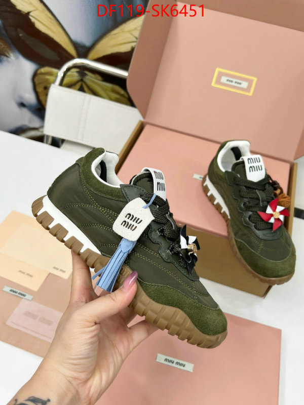 Women Shoes-Miu Miu quality replica ID: SK6451 $: 119USD