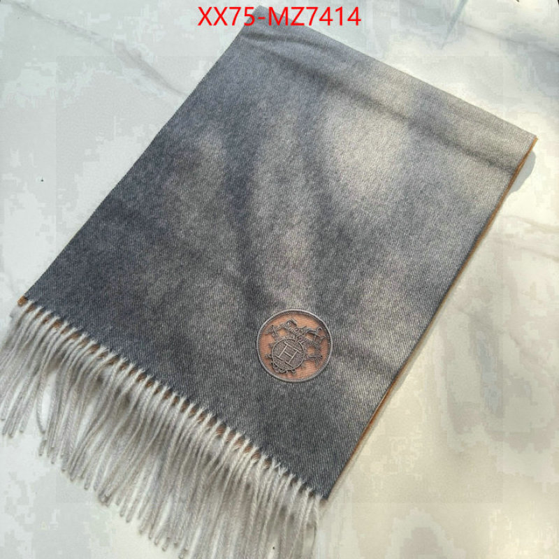 Scarf-Hermes what's the best place to buy replica ID: MZ7414 $: 75USD