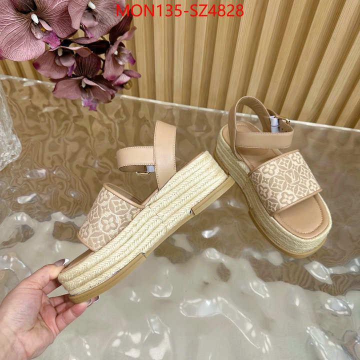 Women Shoes-LV wholesale replica shop ID: SZ4828 $: 135USD