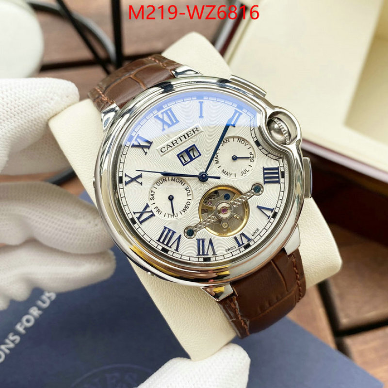 Watch(TOP)-Cartier the best designer ID: WZ6816 $: 219USD