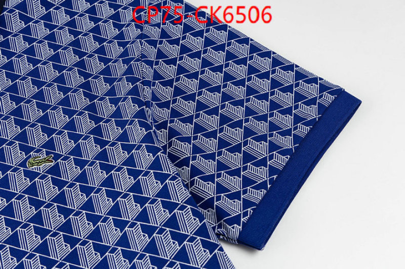 Clothing-Lacoste what best designer replicas ID: CK6506 $: 75USD