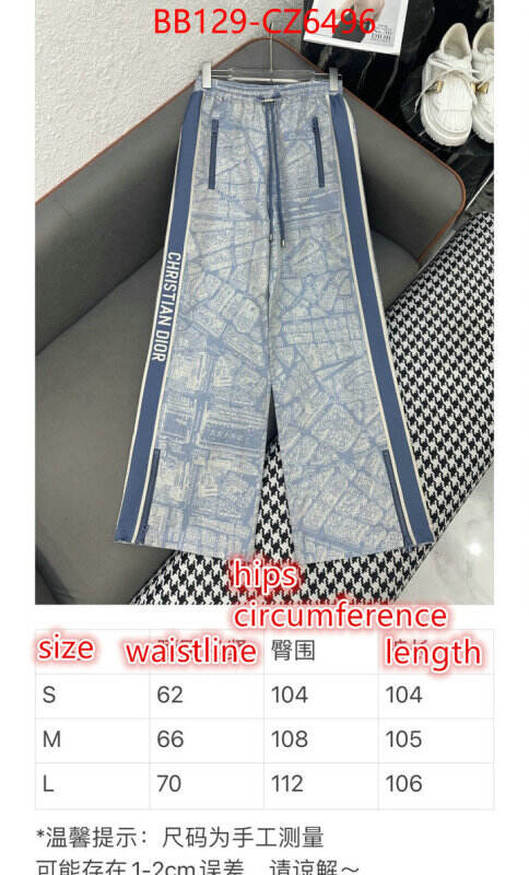 Clothing-Dior new designer replica ID: CZ6496 $: 129USD
