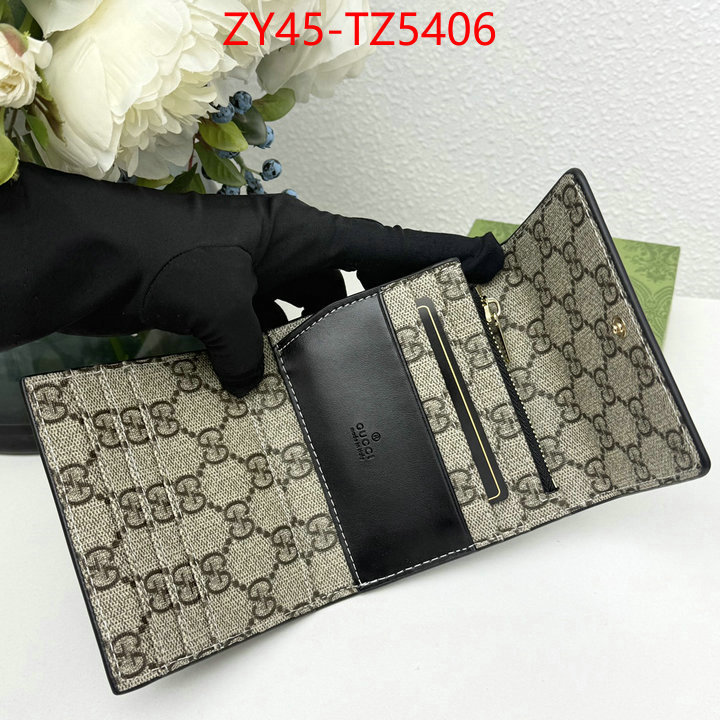Gucci Bags(4A)-Wallet- how quality ID: TZ5406 $: 45USD,