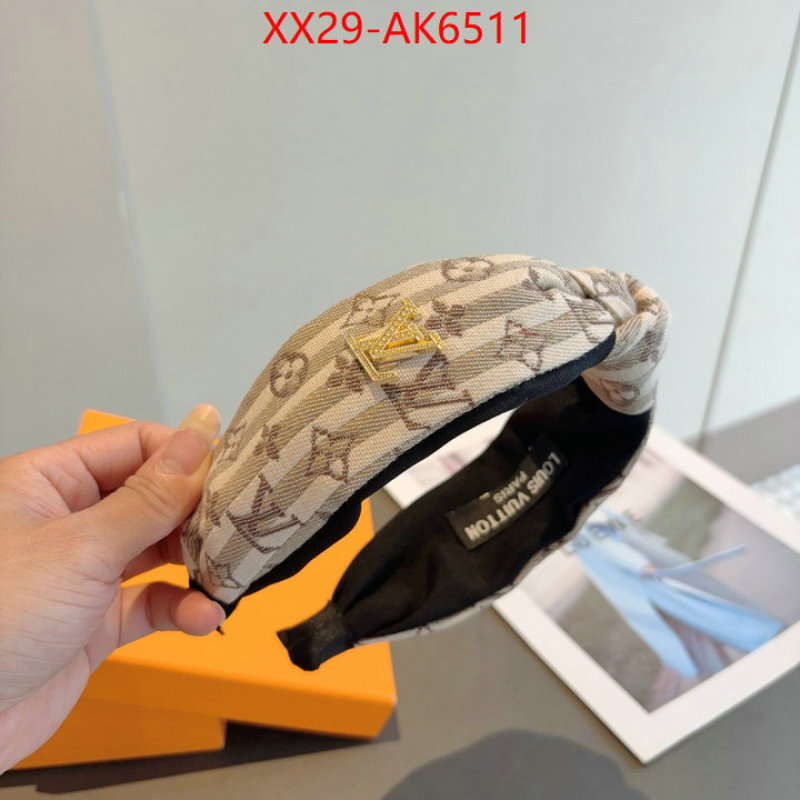 Hair band-LV wholesale imitation designer replicas ID: AK6511 $: 29USD