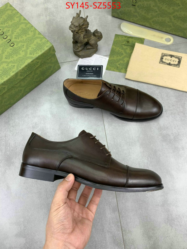 Men Shoes-Gucci aaaaa+ replica ID: SZ5553 $: 145USD
