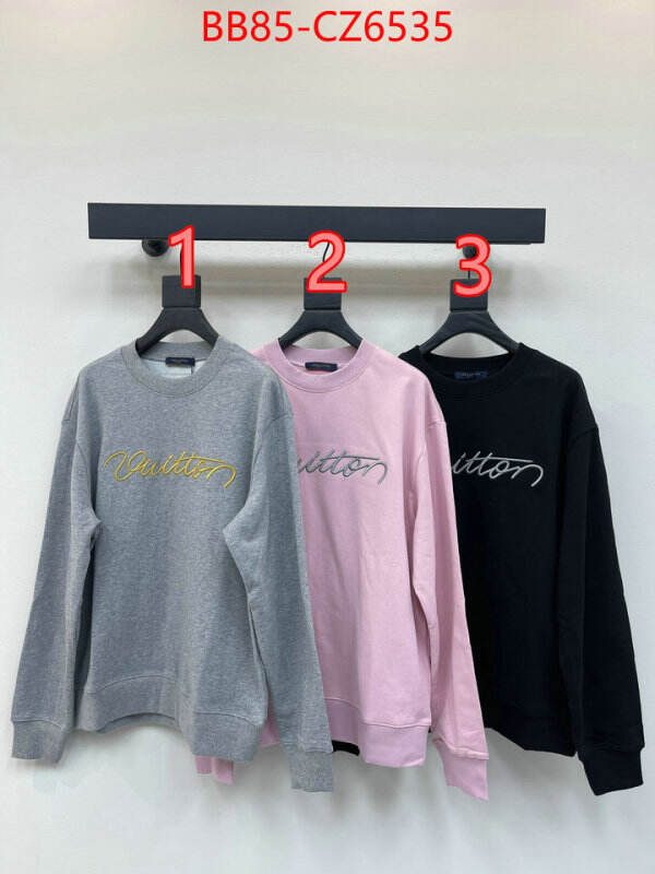 Clothing-LV high quality replica designer ID: CZ6535 $: 85USD