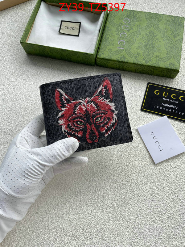 Gucci Bags(4A)-Wallet- exclusive cheap ID: TZ5397 $: 39USD,