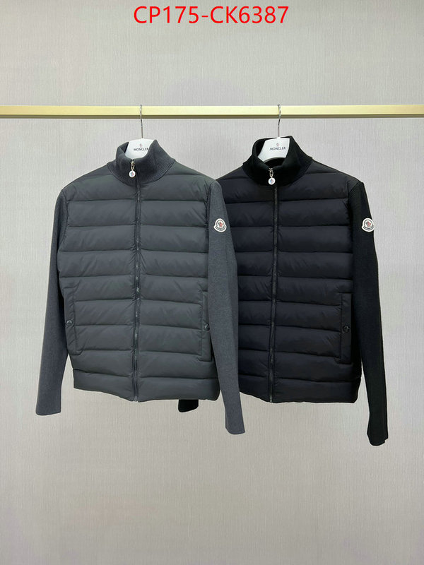 Down jacket Men-Moncler cheap wholesale ID: CK6387 $: 175USD